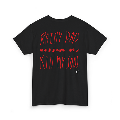 "WITHOUT YOU" T-Shirt (Black & Red)