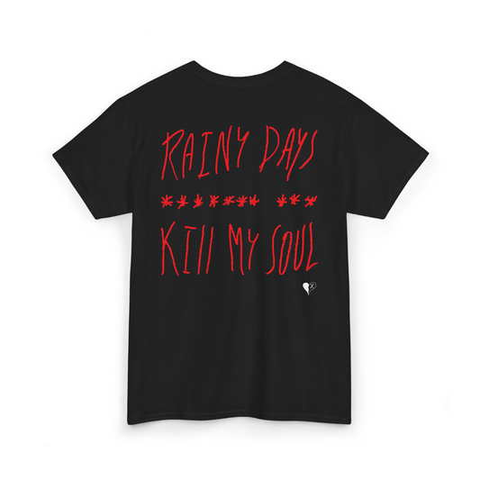 "WITHOUT YOU" T-Shirt (Black & Red)