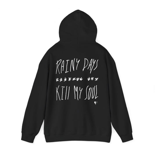 "WITHOUT YOU" Hoodie (Black & White)