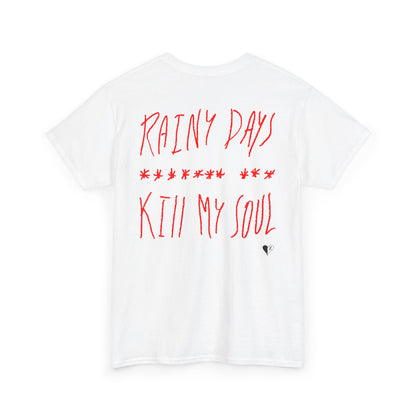 "WITHOUT YOU" T-Shirt (White & Red)