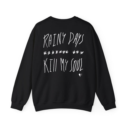 "WITHOUT YOU" Crewneck (Black & White)