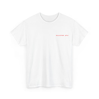 "WITHOUT YOU" T-Shirt (White & Red)