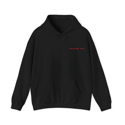 "WITHOUT YOU" Hoodie (Black & Red)